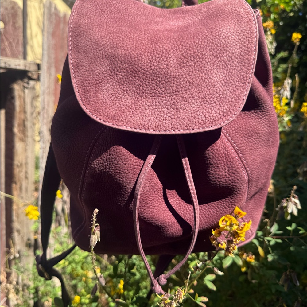 VINTAGE COACH Sonoma backpack 4938 Nubuc Burgandy - made in Italy